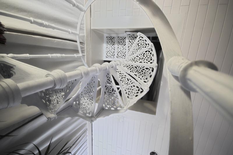 Wohnzimmer Wendeltreppe 0429